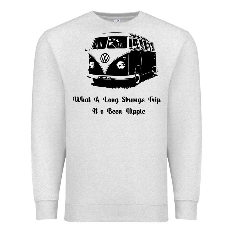What A Long Strange Trip It S Been Hippie Premium Sweatshirt by Bettercallsaul | Teevron