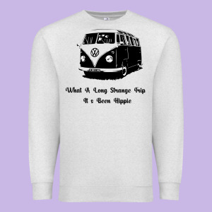 What A Long Strange Trip It S Been Hippie Premium Sweatshirt Designed By Bettercallsaul