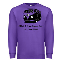 Purple What A Long Strange Trip It s Been Hippie Premium Sweatshirt - Bettercallsaul