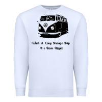 White What A Long Strange Trip It s Been Hippie Premium Sweatshirt - Bettercallsaul
