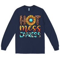 Navy hot mess express Long Sleeve Tee - JahusDesignShop