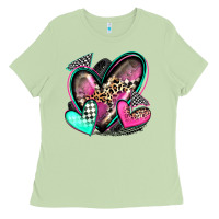 Matcha race hearts Ladies Tee - Zillion Design Studio