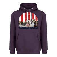 Plum American Dog Day Heavyweight Hoodie - Bettercallsaul