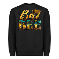 Black Western Queen Bee Heavyweight Sweatshirt - LillyAllenDesigns