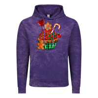 Cloud Purple christmas cupcake Vintage Hoodie - AdoDesignShop