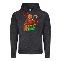 Vintage Black christmas cupcake Vintage Hoodie - AdoDesignShop