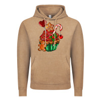 Vintage Coffee christmas cupcake Vintage Hoodie - AdoDesignShop