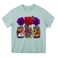Arona halloween jars rose Heavy Core Tee - BarkalooDesign
