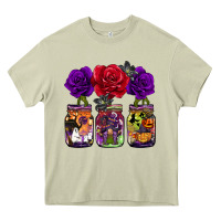Mossy halloween jars rose Heavy Core Tee - BarkalooDesign