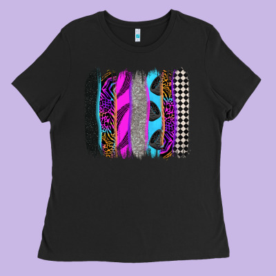 Race Brushstrokes Ladies Tee Designed By Zillion Design Studio
