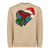 Mushroom Christmas heart gemstones leopard Heavyweight Sweatshirt - BarkalooDesign