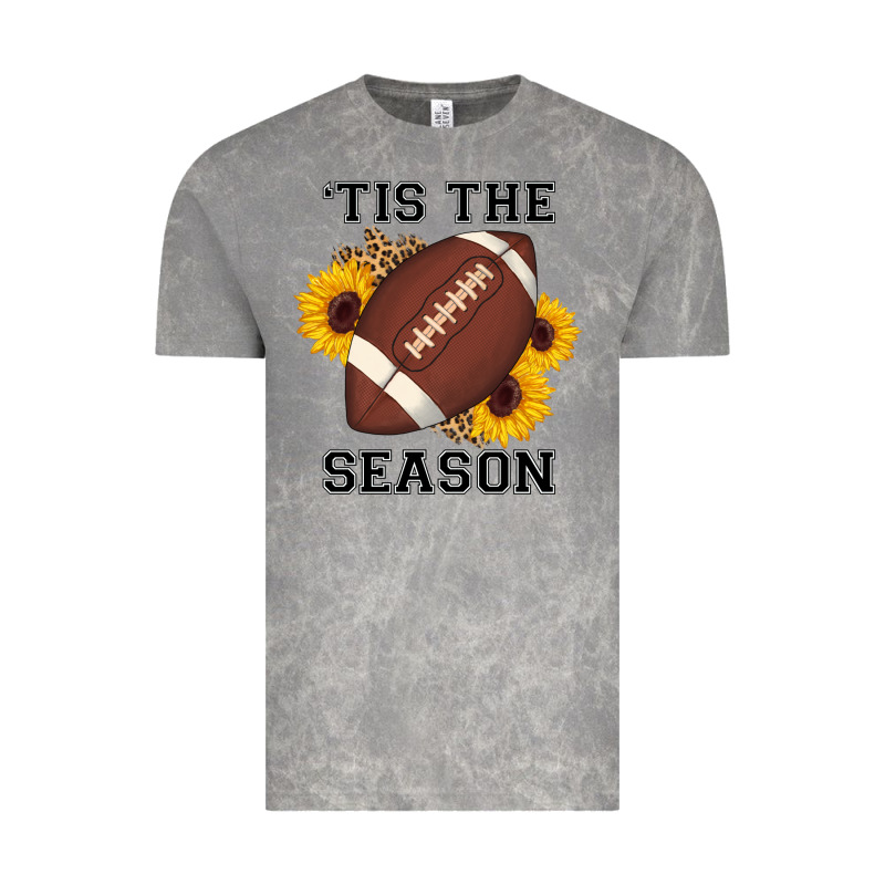 Tis The Season Football Sunflower Vintage Tee by AdoDesignShop | Teevron