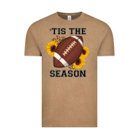 Vintage Coffee tis the season football sunflower Vintage Tee - AdoDesignShop