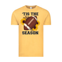 Vintage Mustard tis the season football sunflower Vintage Tee - AdoDesignShop