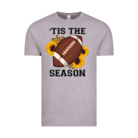 Vintage Zinc tis the season football sunflower Vintage Tee - AdoDesignShop