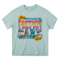 Arona caution i really don't care Heavy Core Tee - Zillion Design Studio