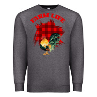 Charcoal Heather Farm Life Premium Sweatshirt - Bettercallsaul