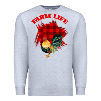 Heather Grey Farm Life Premium Sweatshirt - Bettercallsaul