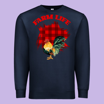 Farm Life Premium Sweatshirt Designed By Bettercallsaul
