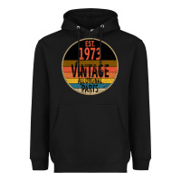 Black Est 1973 Vintage All Original Parts Heavyweight Hoodie - Bettercallsaul