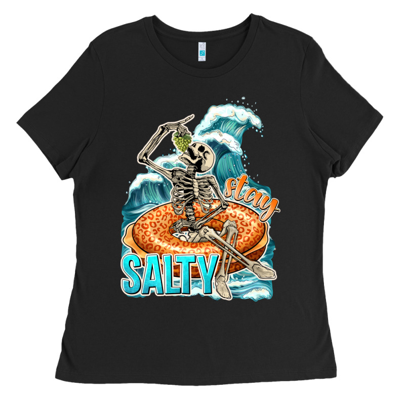 Stay Salty Ladies Tee by texasbilliewilder | Teevron