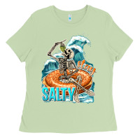 Matcha stay salty Ladies Tee - texasbilliewilder