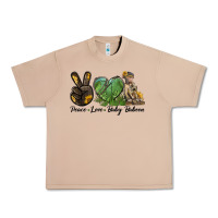 Burro Peace Love Baby Baboon Urban Heavy Tee - LillyAllenDesigns