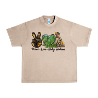 French Oak Peace Love Baby Baboon Urban Heavy Tee - LillyAllenDesigns