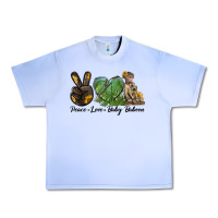 Grape Ice Peace Love Baby Baboon Urban Heavy Tee - LillyAllenDesigns