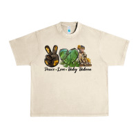 Sandshell Peace Love Baby Baboon Urban Heavy Tee - LillyAllenDesigns