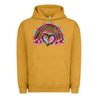 Pigment Peanut Butter valentine's day rainbow heart olivia Urban Hoodie - OliviaCreatesArt