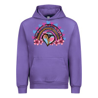 Tulip valentine's day rainbow heart olivia Urban Hoodie - OliviaCreatesArt