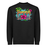 Black summer mom Heavyweight Sweatshirt - NancyCooperArtShop