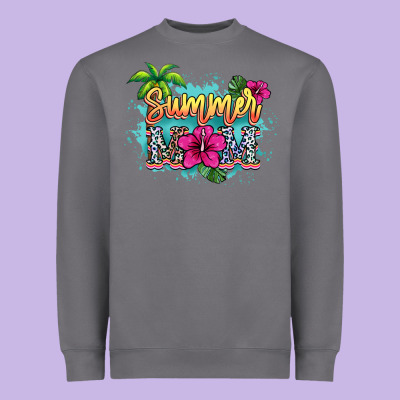 Summer Mom Heavyweight Sweatshirt Designed By Nancycooperartshop