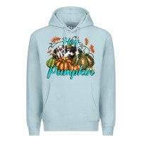 Blue Mist Hey Pumpkin Premium Hoodie - texasbilliewilder