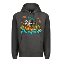 Charcoal Heather Hey Pumpkin Premium Hoodie - texasbilliewilder