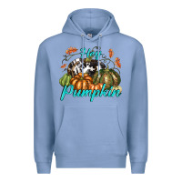 Colony Blue Hey Pumpkin Premium Hoodie - texasbilliewilder