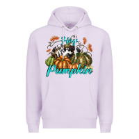Lilac Hey Pumpkin Premium Hoodie - texasbilliewilder