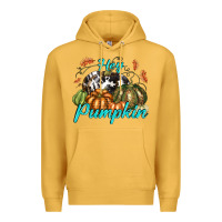 Mustard Hey Pumpkin Premium Hoodie - texasbilliewilder