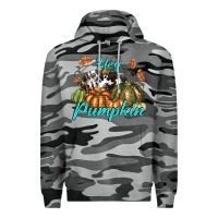 Slate Camo Hey Pumpkin Premium Hoodie - texasbilliewilder