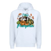 White Hey Pumpkin Premium Hoodie - texasbilliewilder