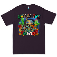 Plum day of the dead Premium Tee - CTS Tumbler Store