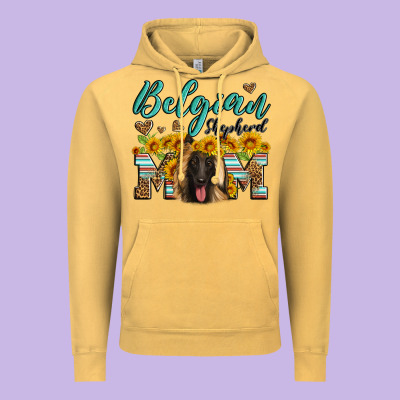 Belgian Shepherd Mom Vintage Hoodie Designed By Artiststas