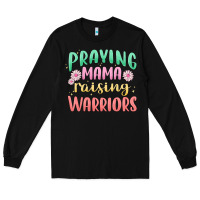 Black prying mama raising warriors malia Long Sleeve Tee - MaliasSmallBusiness