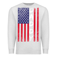 Daddy American Flag Premium Sweatshirt | Teevron