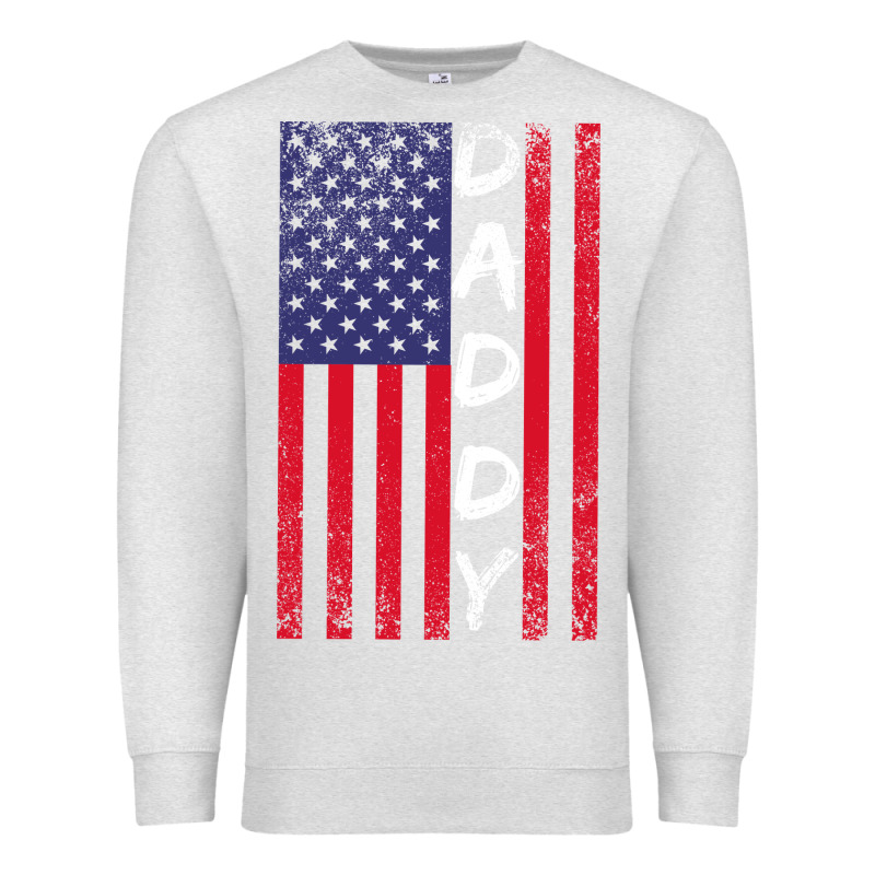 Daddy American Flag Premium Sweatshirt by Bettercallsaul | Teevron