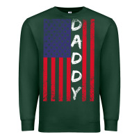 Sports Green Daddy American Flag Premium Sweatshirt - Bettercallsaul