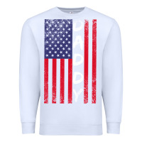 White Daddy American Flag Premium Sweatshirt - Bettercallsaul