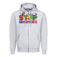 Heather Grey Western Stop Homophobia Zipper Hoodie - BundleAndBundleShop