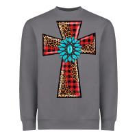 Storm christmas cross Heavyweight Sweatshirt - BarkalooDesign